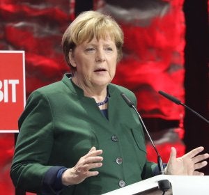 La canciller alemana Angela Merkel La canciller alemana Angela Merkel