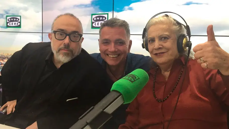 Álex de la Iglesia, Terele Pávez y Juan Ramón Lucas Álex de la Iglesia, Terele Pávez y Juan Ramón Lucas
