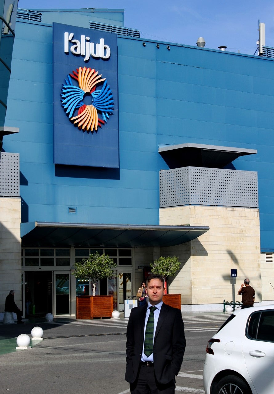 Germán López aterriza en la dirección del centro comercial L’Aljub de Elche Germán López aterriza en la dirección del centro comercial L’Aljub de Elche