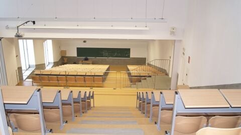 Aula de la Facultad de Comercio de M&aacute;laga