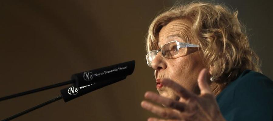 La alcaldesa de Madrid, Manuela Carmena La alcaldesa de Madrid, Manuela Carmena