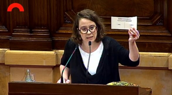 La CUP amenaza con dejar el Parlament si en septiembre no hay referéndum La CUP amenaza con dejar el Parlament si en septiembre no hay referéndum