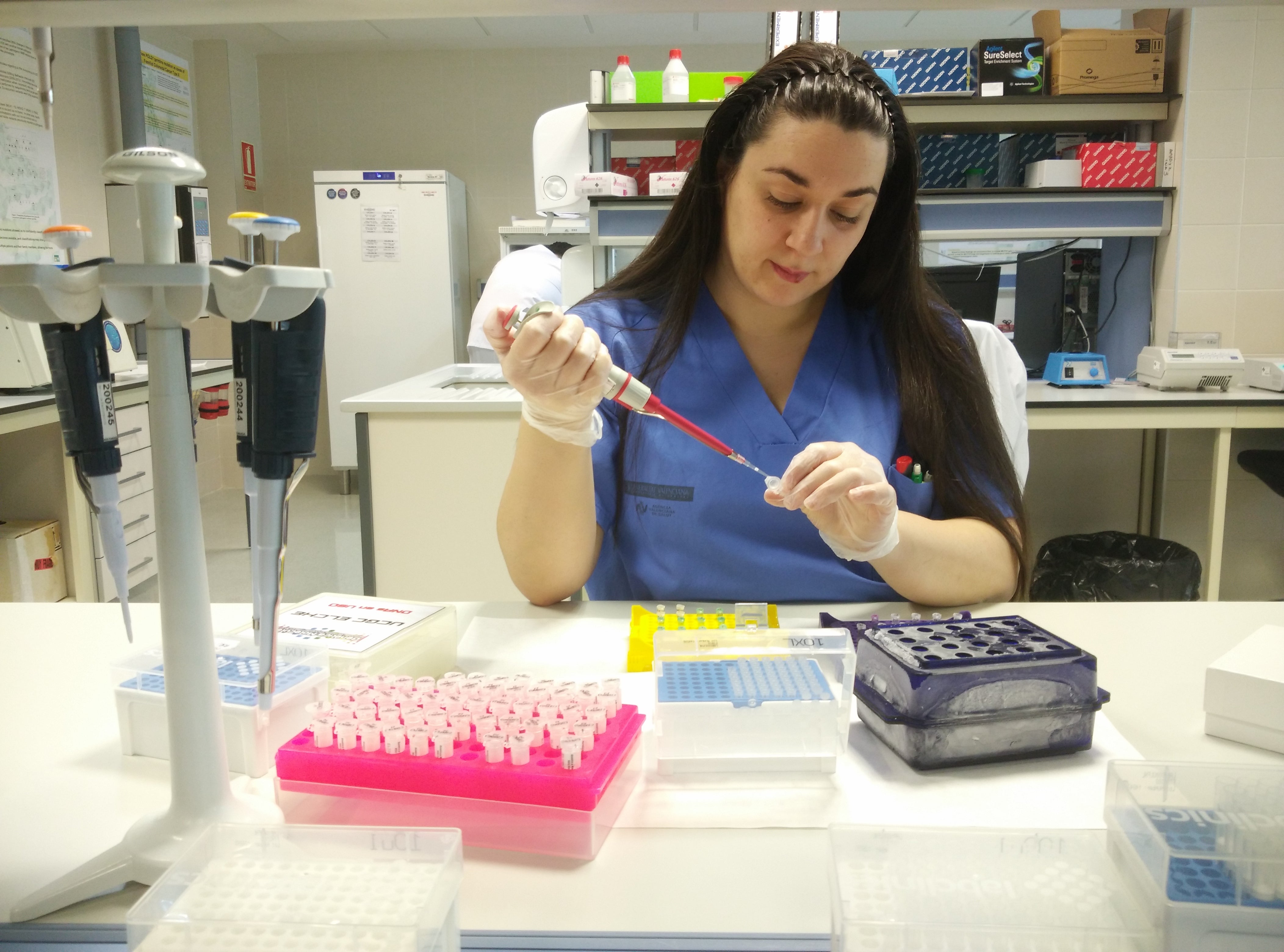 Investigadores del Hospital General Universitario de Elche descubren la mutación de un gen que predispone a padecer cáncer colorrectal hereditario Investigadores del Hospital General Universitario de Elche descubren la mutación de un gen que predispone a padecer cáncer colorrectal hereditario