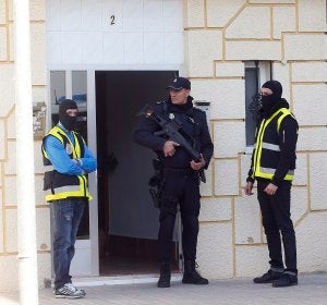 La Policía Nacional - Imagen de archivo La Policía Nacional - Imagen de archivo