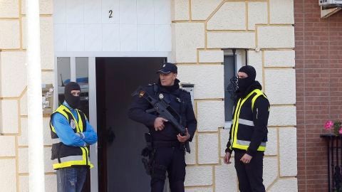 La Polic&iacute;a Nacional - Imagen de archivo