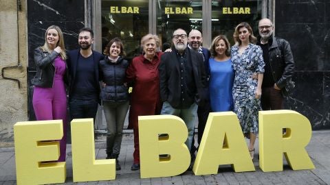Equipo de la nueva pel&iacute;cula de &Aacute;lex de la Iglesia, 'El Bar'