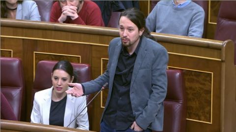 Pablo Iglesias en el Congreso