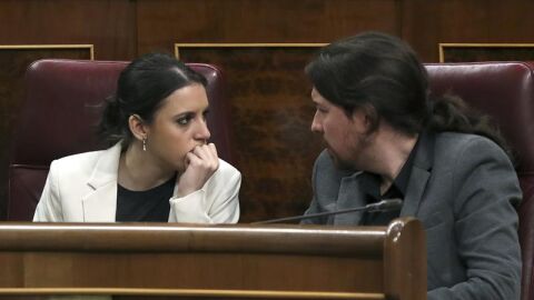 Pablo Iglesias e Irene Montero