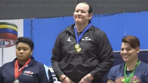 Laurel Hubbard, en lo m&aacute;s alto del podio