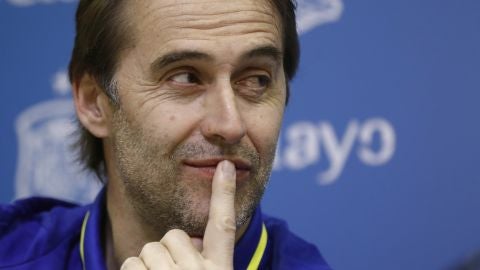 Julen Lopetegui, seleccionador nacional
