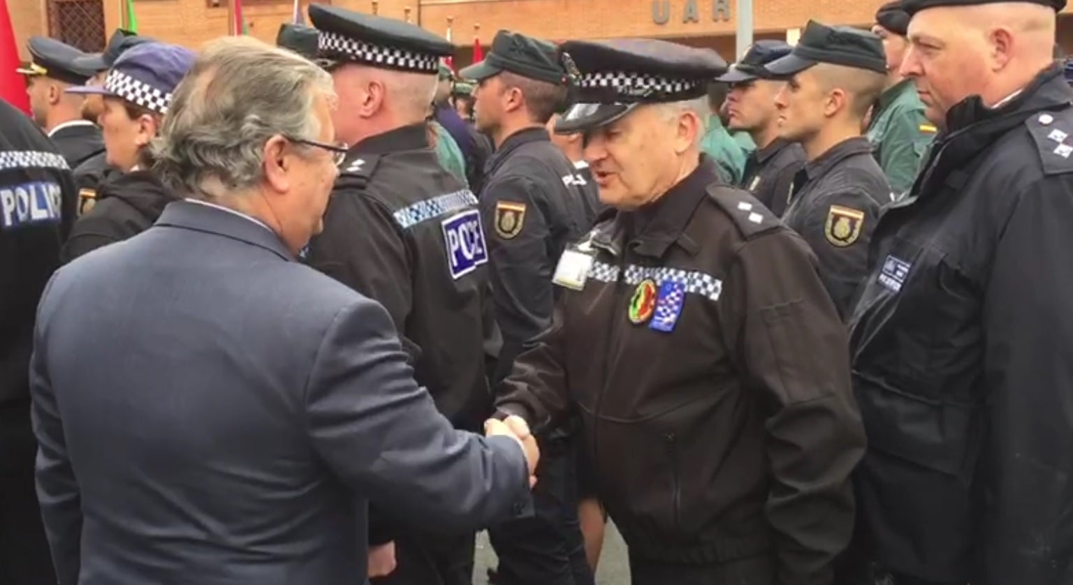 Zoido expresa sus condolencias a los policías británicos por el atentado en Londres Zoido expresa sus condolencias a los policías británicos por el atentado en Londres