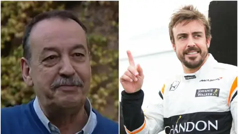 Joan Villadelprat y Fernando Alonso Joan Villadelprat y Fernando Alonso