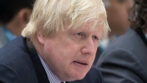 El ya ministro de Exteriores brit&aacute;nico Boris Johnson