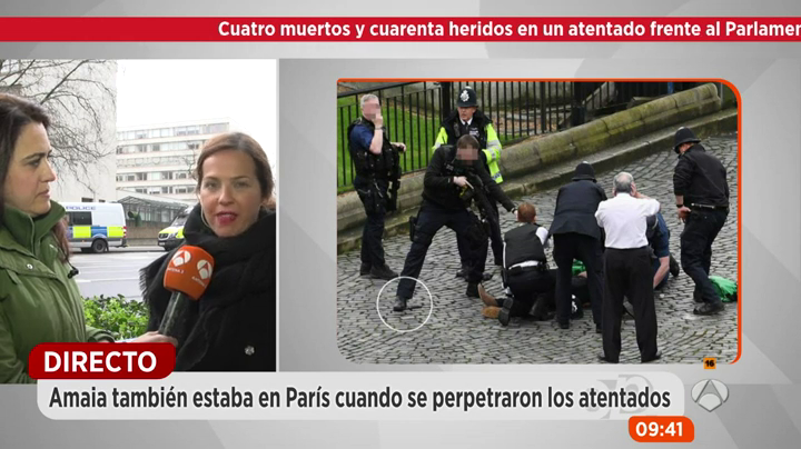 El testimonio de una de las españolas en Londres durante el ataque, que también estaba en París en el atentado de Bataclan El testimonio de una de las españolas en Londres durante el ataque, que también estaba en París en el atentado de Bataclan