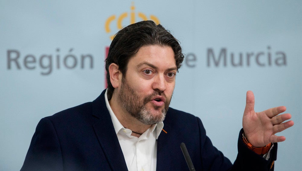 Miguel Sánchez, el portavoz de Ciudadanos en la Asamblea Regional de Murcia