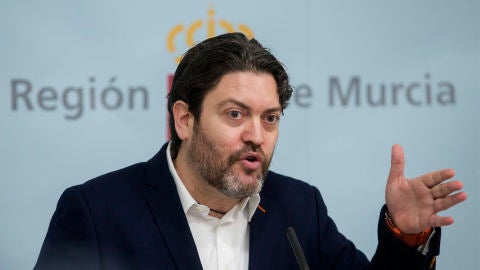 Miguel S&aacute;nchez, el portavoz de Ciudadanos en la Asamblea Regional de Murcia