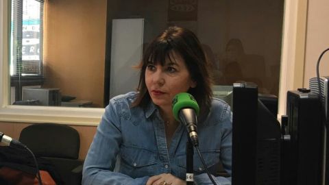 Entrevista postpleno a Mercedes Alonso