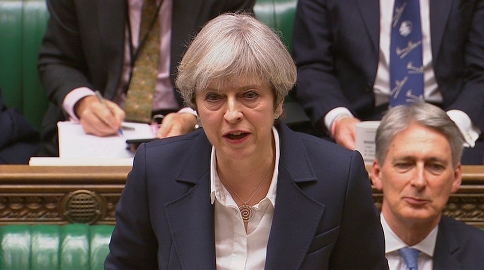 Theresa May dice a Picardo que "trabajará con Gibraltar" para el mejor 'Brexit' Theresa May dice a Picardo que "trabajará con Gibraltar" para el mejor 'Brexit'