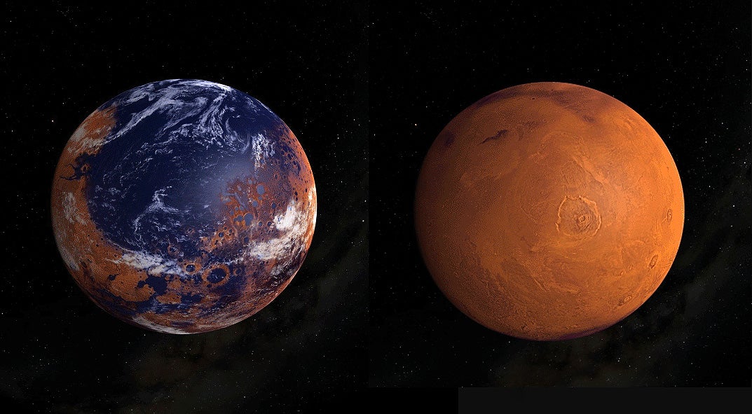 ¿Por qué marte es de color rojo? ¿Por qué marte es de color rojo?