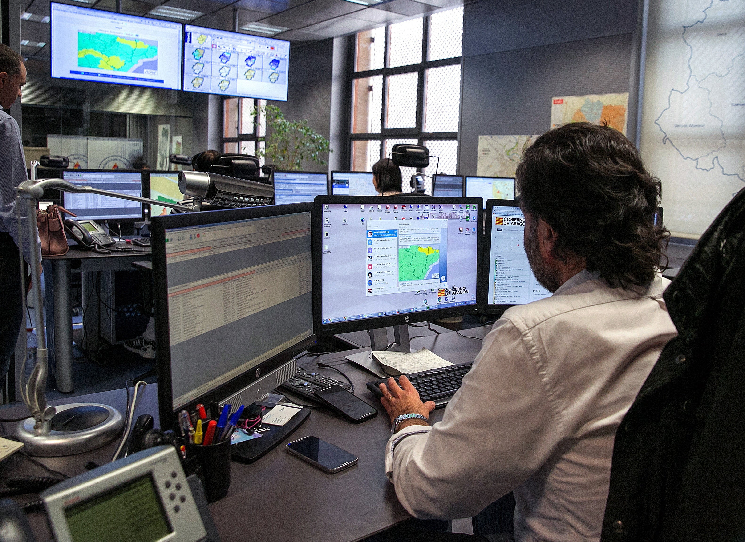 Los trabajadores del 112 de la Comunidad de Madrid comienzan este miércoles una huelga indefinida Los trabajadores del 112 de la Comunidad de Madrid comienzan este miércoles una huelga indefinida