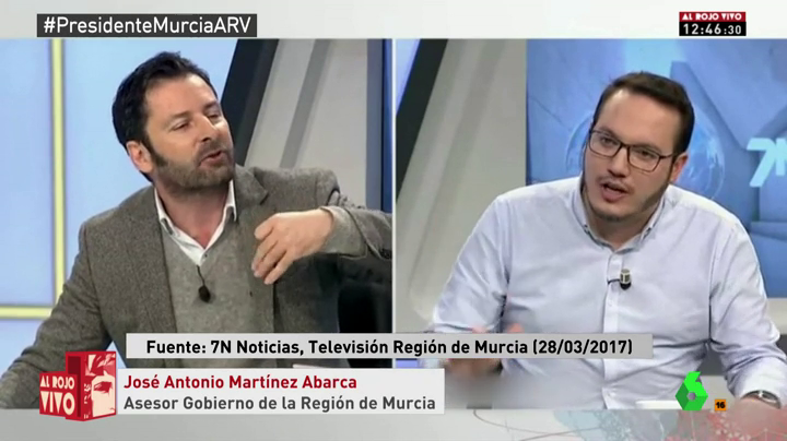 La tele con Monegal: La salida de tono de un asesor del PP en la TV de Murcia La tele con Monegal: La salida de tono de un asesor del PP en la TV de Murcia