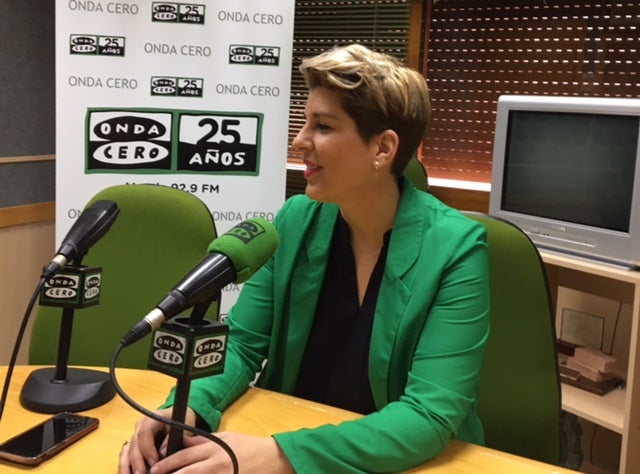 Noelia Arroyo: "Estoy segura de que el presidente tomará la mejor decisión para la región de Murcia y la decisión será personal y no impuesta por Génova" Noelia Arroyo: "Estoy segura de que el presidente tomará la mejor decisión para la región de Murcia y la decisión será personal y no impuesta por Génova"