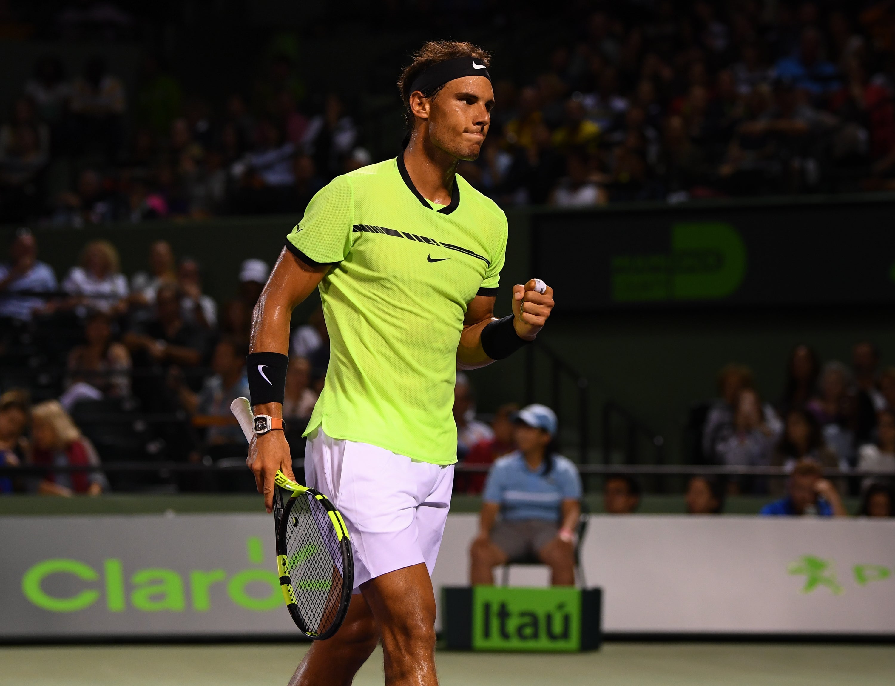 Rafa Nadal gana con solvencia a Jack Sock y se mete en semifinales de Miami Rafa Nadal gana con solvencia a Jack Sock y se mete en semifinales de Miami