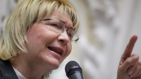 La fiscal general de Venezuela, Luisa Ortega Diaz