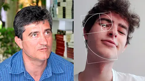 Guillermo Fesser con Carlos Aznar Guillermo Fesser con Carlos Aznar