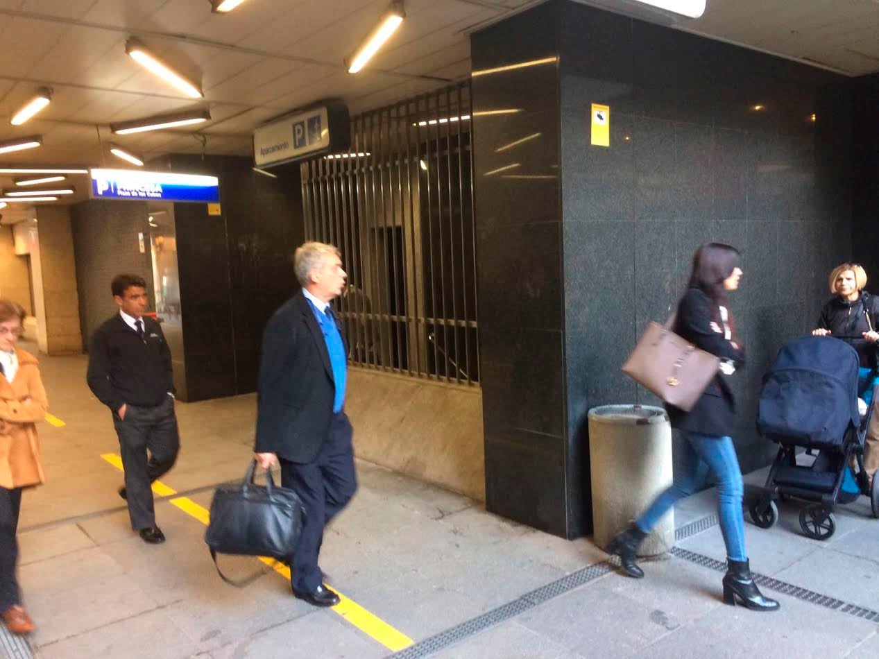 Ángel María Villar y Jorge Pérez se reencuentran por primera vez en los juzgados Ángel María Villar y Jorge Pérez se reencuentran por primera vez en los juzgados