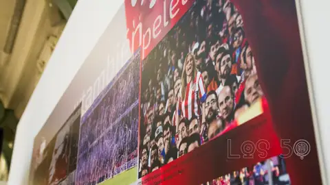 Imagen de la exposición "Del Manzanares al Calderón. 50 años de pasión", abierta al público Imagen de la exposición "Del Manzanares al Calderón. 50 años de pasión", abierta al público