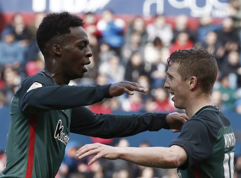 Osasuna 1-2 Athletic. Williams y Aduriz mantienen el sueño europeo del Athletic Osasuna 1-2 Athletic. Williams y Aduriz mantienen el sueño europeo del Athletic