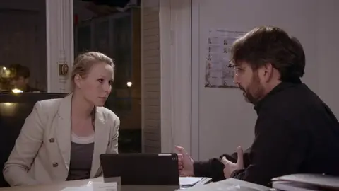 Jordi Évole con Marion Le Pen Jordi Évole con Marion Le Pen