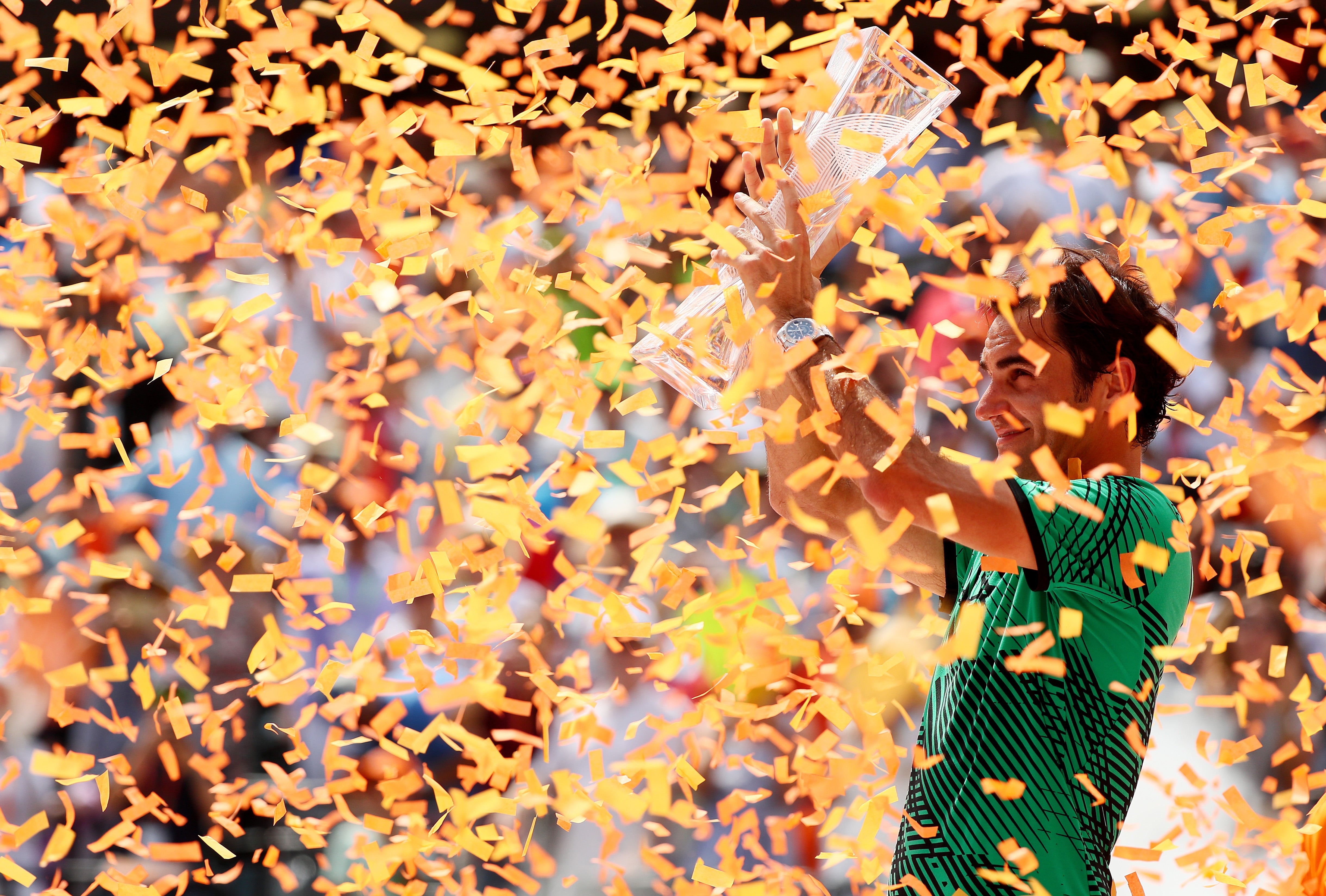 Federer no da opción a Nadal y se proclama campeón del Masters 1.000 de Miami Federer no da opción a Nadal y se proclama campeón del Masters 1.000 de Miami