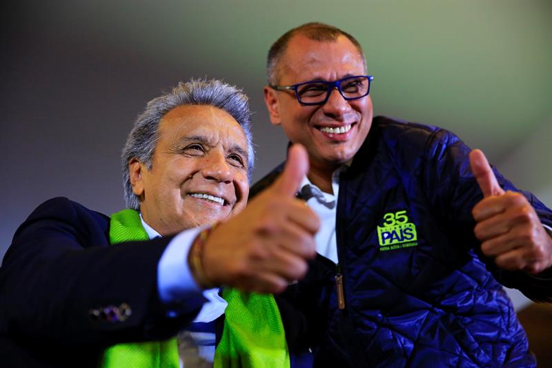Lenín Moreno ganas las elecciones presidenciales de Ecuador con el 51,07% de los votos Lenín Moreno ganas las elecciones presidenciales de Ecuador con el 51,07% de los votos