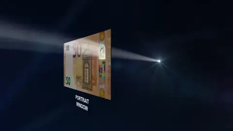 Frame 58.568207 de: Descubre el nuevo billete de 50 euros Frame 58.568207 de: Descubre el nuevo billete de 50 euros