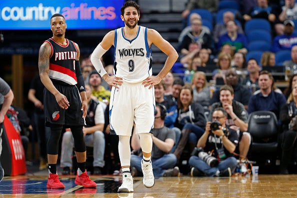 Un inmenso Ricky Rubio frena a los Blazers en Minnesota Un inmenso Ricky Rubio frena a los Blazers en Minnesota