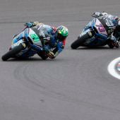 Franco Morbidelli y el español Alex Márquez