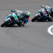 Franco Morbidelli y el español Alex Márquez Franco Morbidelli y el español Alex Márquez