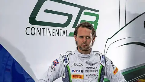 El piloto de automovilismo, Andy Soucek. El piloto de automovilismo, Andy Soucek.