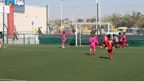 Imagen del torneo de fútbol base de L'Aljub en 2016. FÚTBOL BASE