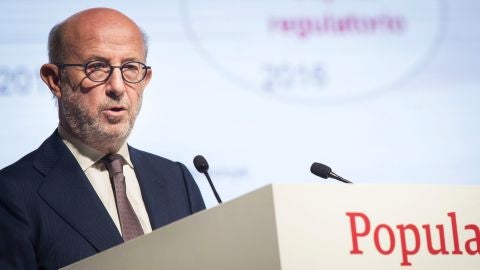 El expresidente del Banco Popular, Emilio Saracho