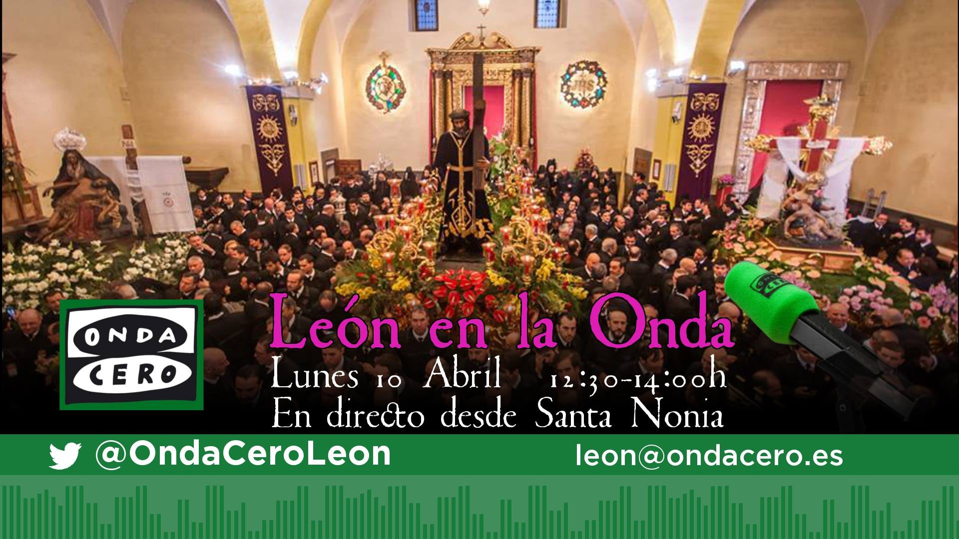 León en la Onda desde Santa Nonia 10/04/2017 León en la Onda desde Santa Nonia 10/04/2017