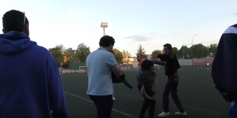 La Policía Nacional investiga una pelea entre padres en un partido de juveniles en Logroño La Policía Nacional investiga una pelea entre padres en un partido de juveniles en Logroño