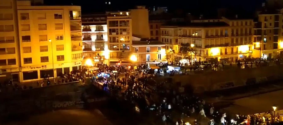 Estampida en Málaga Estampida en Málaga