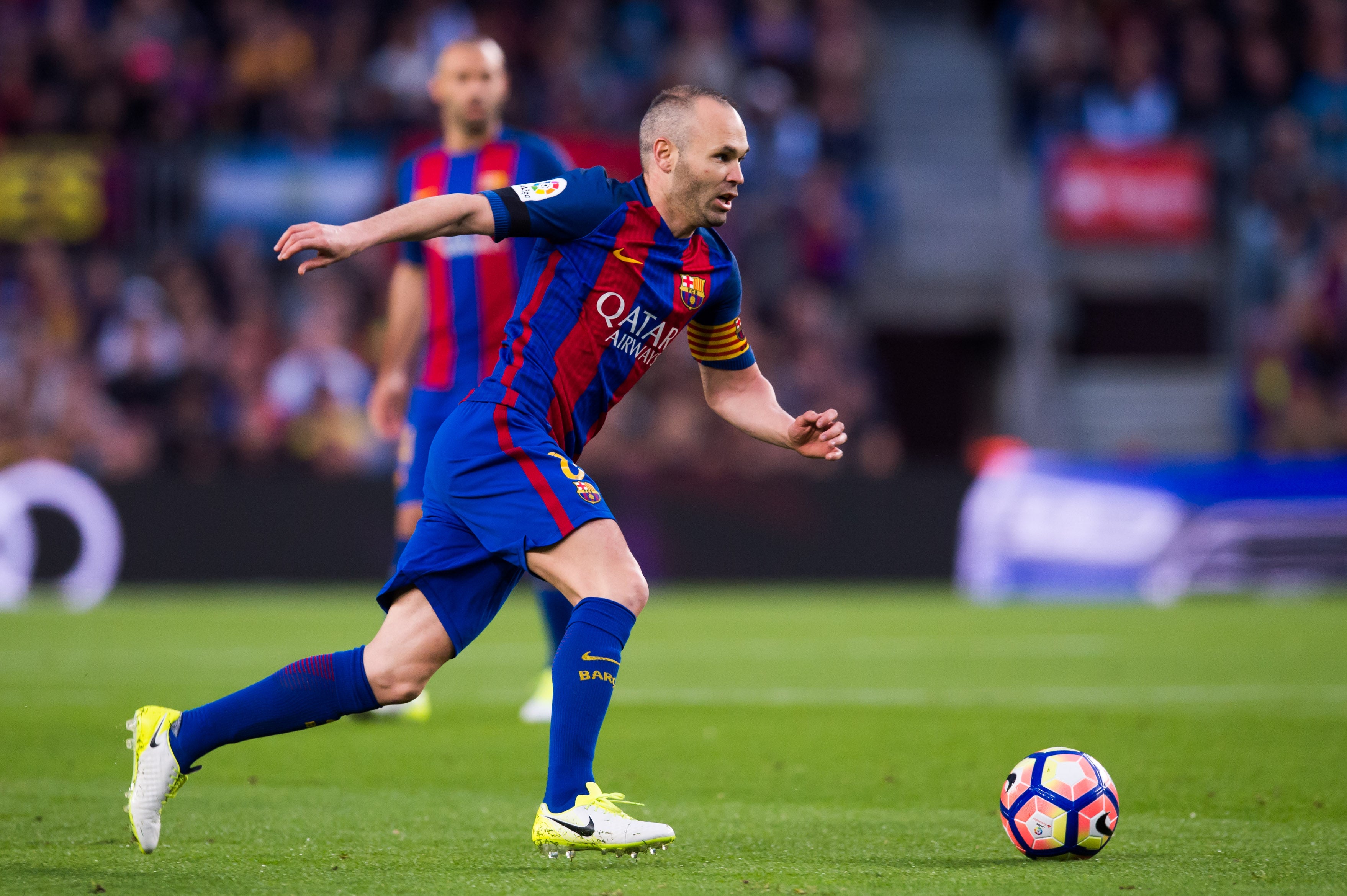 Andrés Iniesta: "Es una decepción caer de la Champions, pero pelearemos por lo que queda" Andrés Iniesta: "Es una decepción caer de la Champions, pero pelearemos por lo que queda"