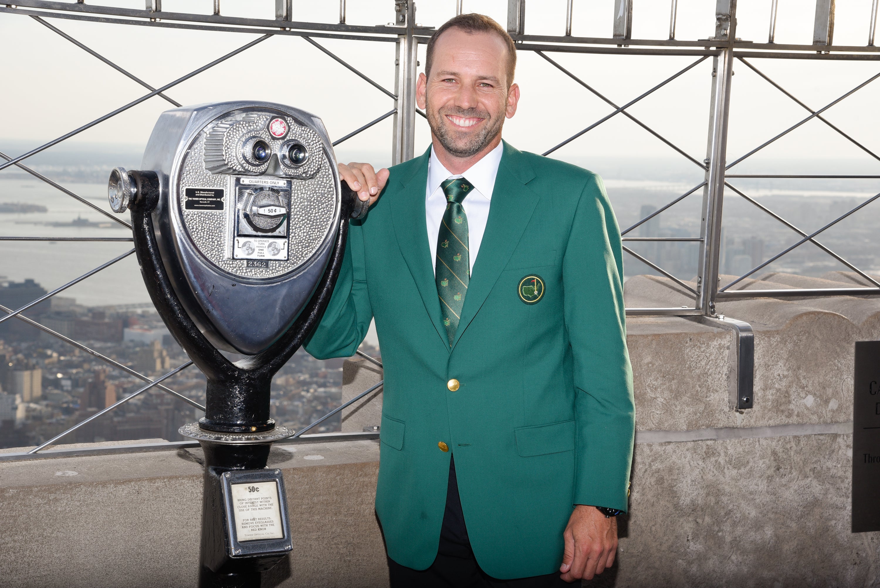 Sergio García realizará el saque de honor en el Clásico con la chaqueta verde Sergio García realizará el saque de honor en el Clásico con la chaqueta verde