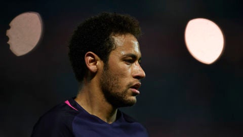 Neymar, en un partido del FC Barcelona