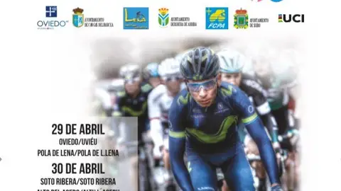 Cartel de la Vuelta Ciclista a Asturias 2017 Vuelta a Asturias