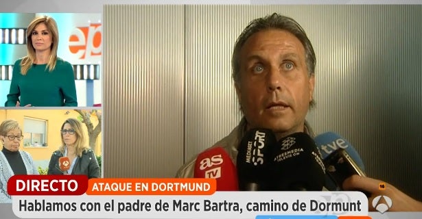 José Bartra, padre de Marc: "Nos dijo que estuviéramos tranquilos porque todo había ido bien" José Bartra, padre de Marc: "Nos dijo que estuviéramos tranquilos porque todo había ido bien"